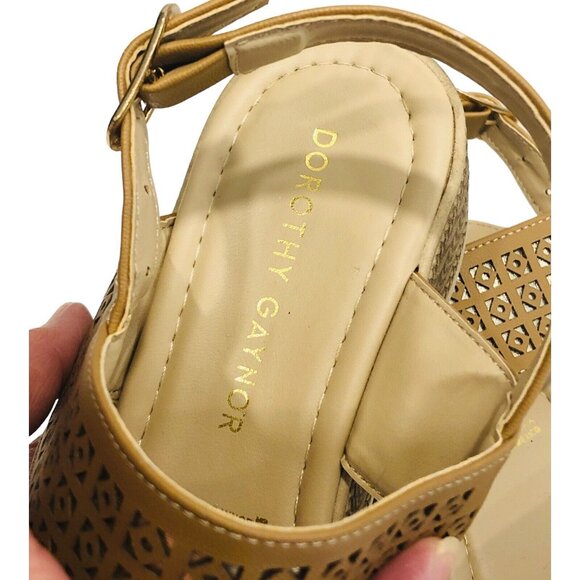 Wedge Heel Summer Sandals Dorothy Gaynor Mexico Size 25 (Size 7) - Picture 13 of 16